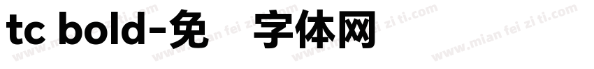 tc bold字体转换